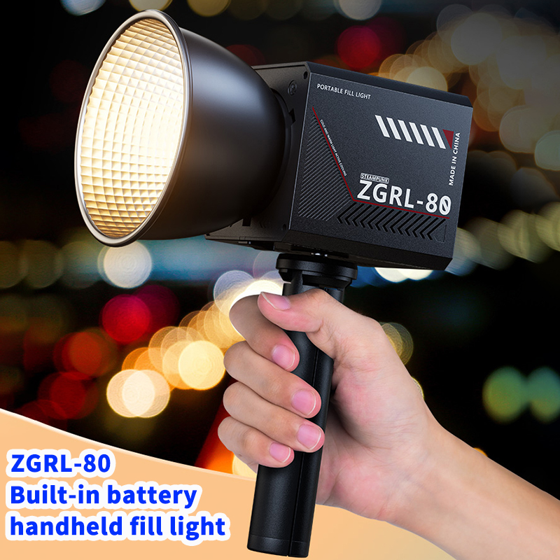 Outdoor Lighting Video Shooting - 60W Pro Portable LED Video Light