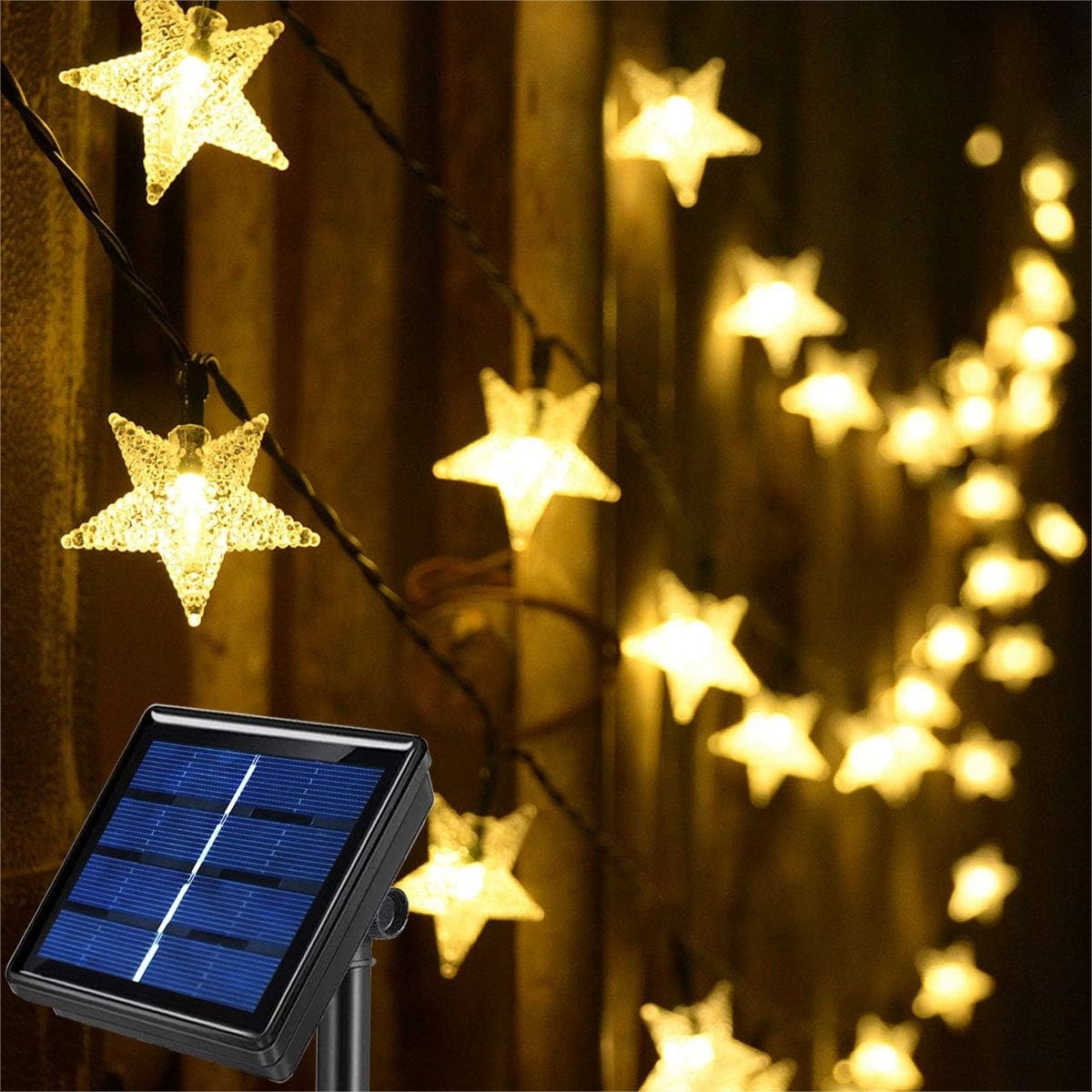 Outdoor Lighting Garden - 50ft 120 LED Solar Star Fairy