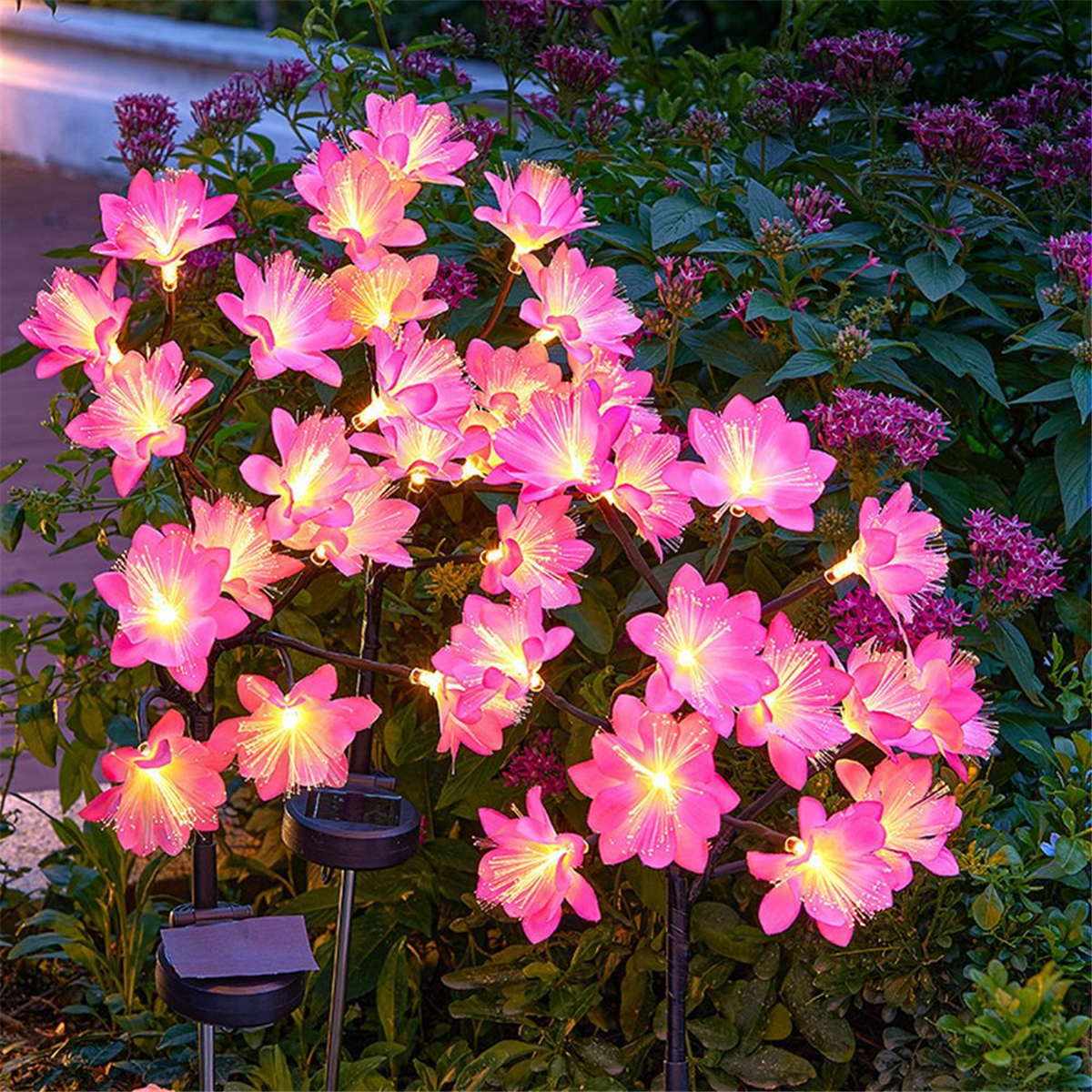 Outdoor Lighting And Landscape - ABLG Solar Lights Garden Ornaments Outdoor