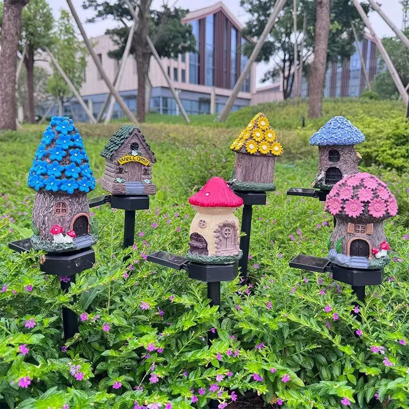 Solar Powered Mushroom Lights  - Outdoor Lighting Yard Stakes avaliação e preço