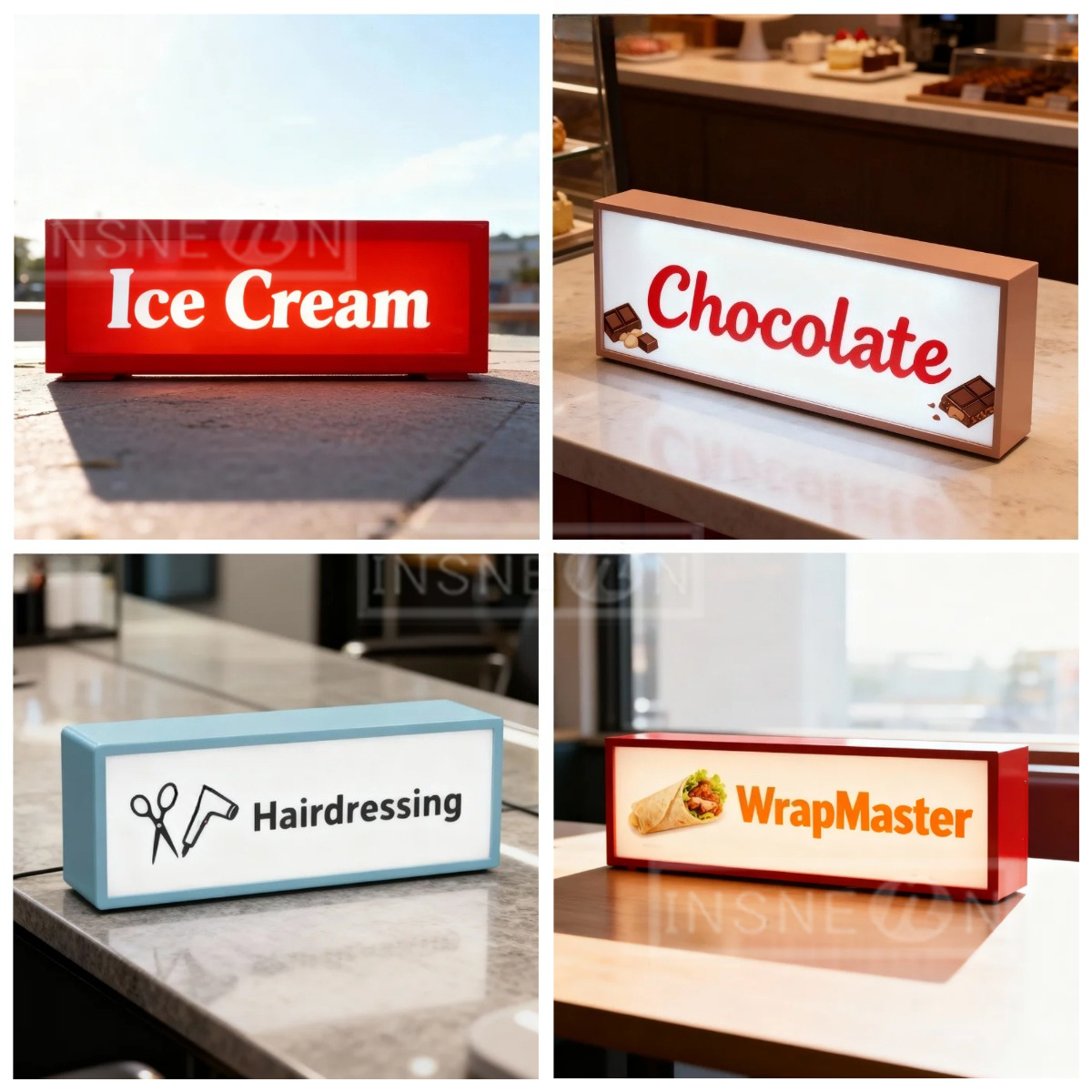 Custom Light Box Acrylic Logo  - Outdoor Lighting Box avaliação e preço