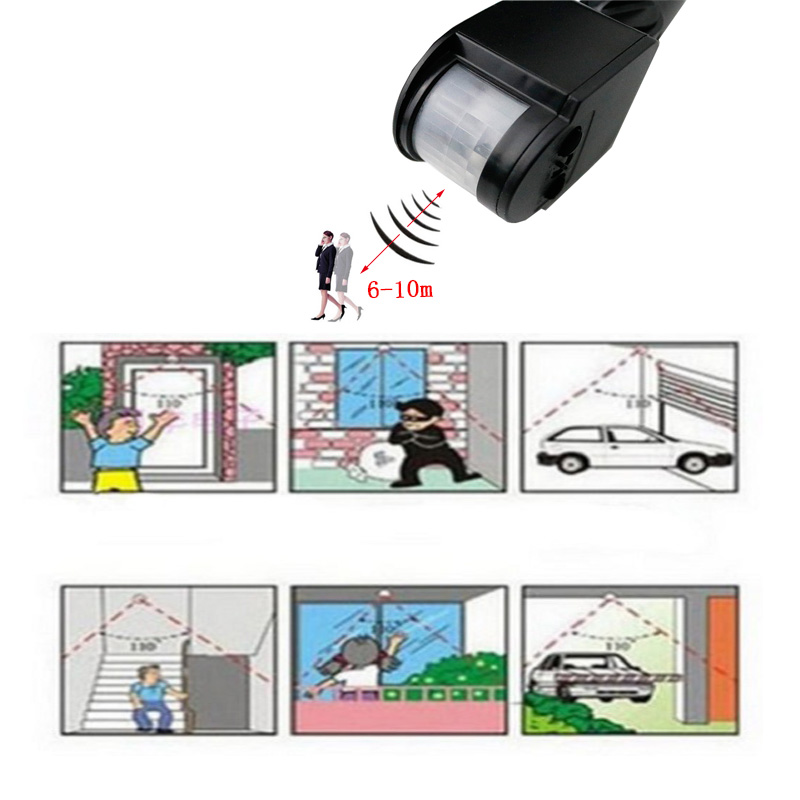 Smart Motion Sensor 220V 12V M - Outdoor Lighting Timer Switch avaliação e preço