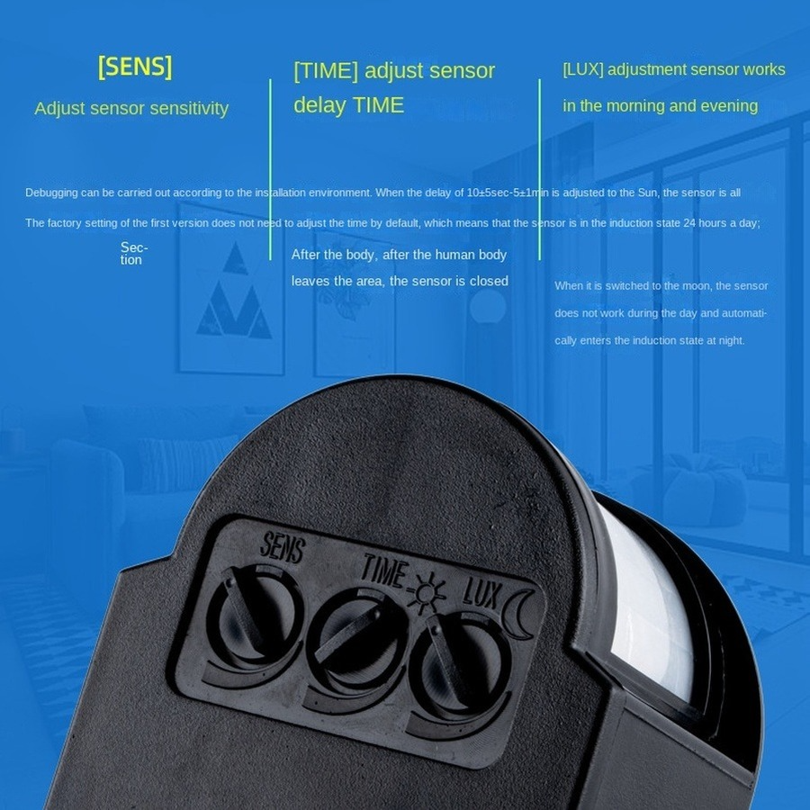 PIR Motion Sensor 220V/110V Mo - Outdoor Lighting Timer Switch avaliação e preço