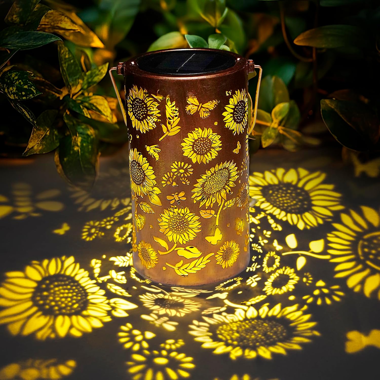 Sunflower Light and Shadow Lig - Outdoor Lighting Garden avaliação e preço