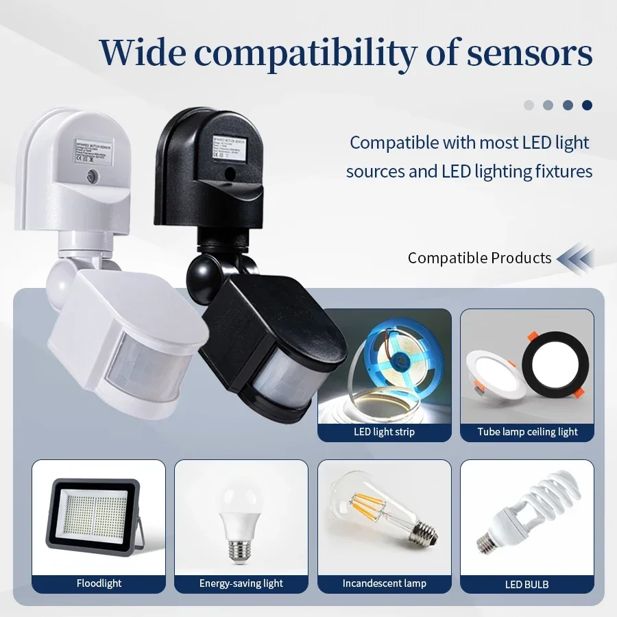 110-240V PIR Motion Sensor 12V - Outdoor Lighting Timer Switch avaliação e preço