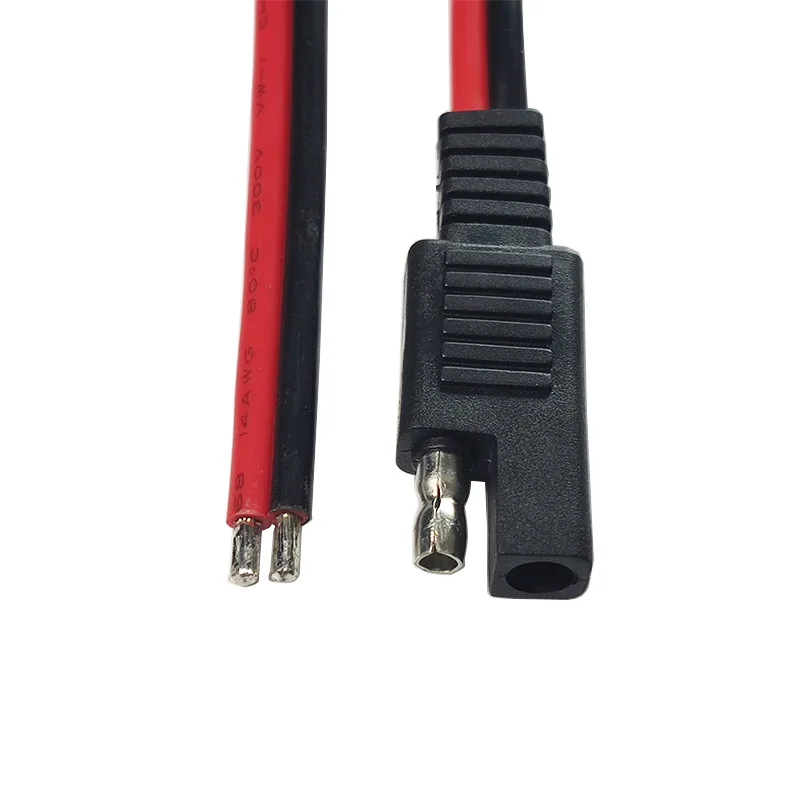 2PCS 15CM SAE 2 Pin Quick Conn - Outdoor Lighting Extension Cable avaliação e preço