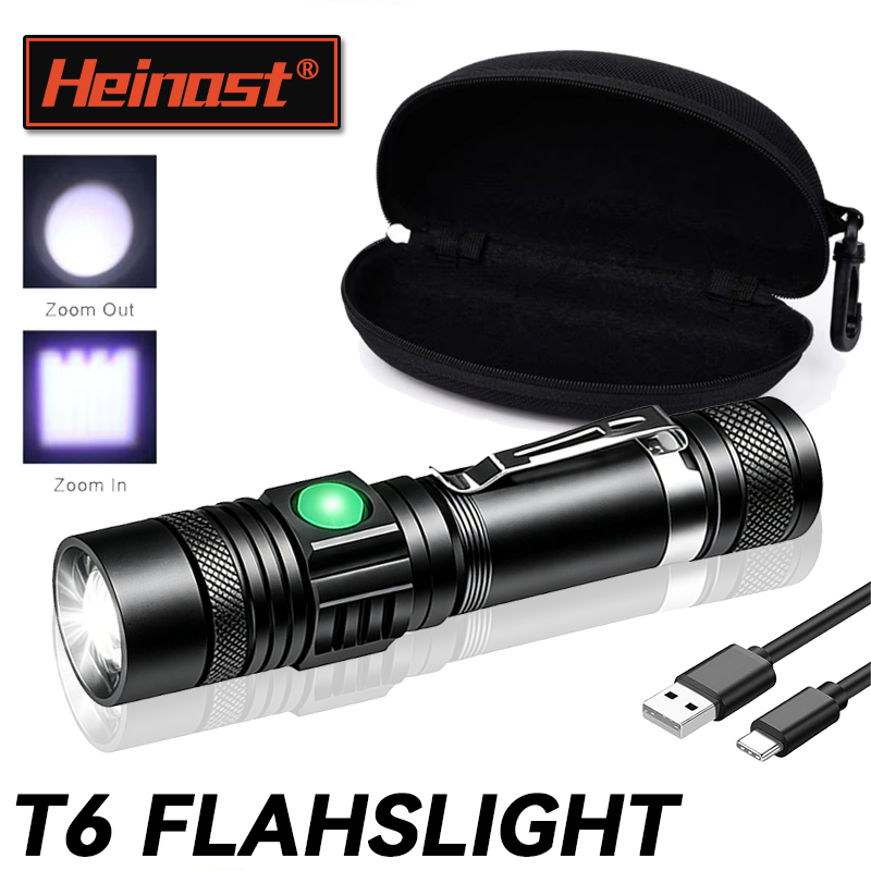 T6 LED Rechargeable Flashlight - Outdoor Lighting Lowes avaliação e preço