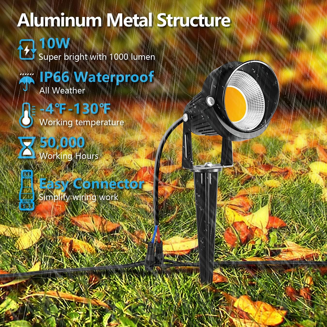 10W LED Landscape Lights with  - Outdoor Lighting And Landscape avaliação e preço