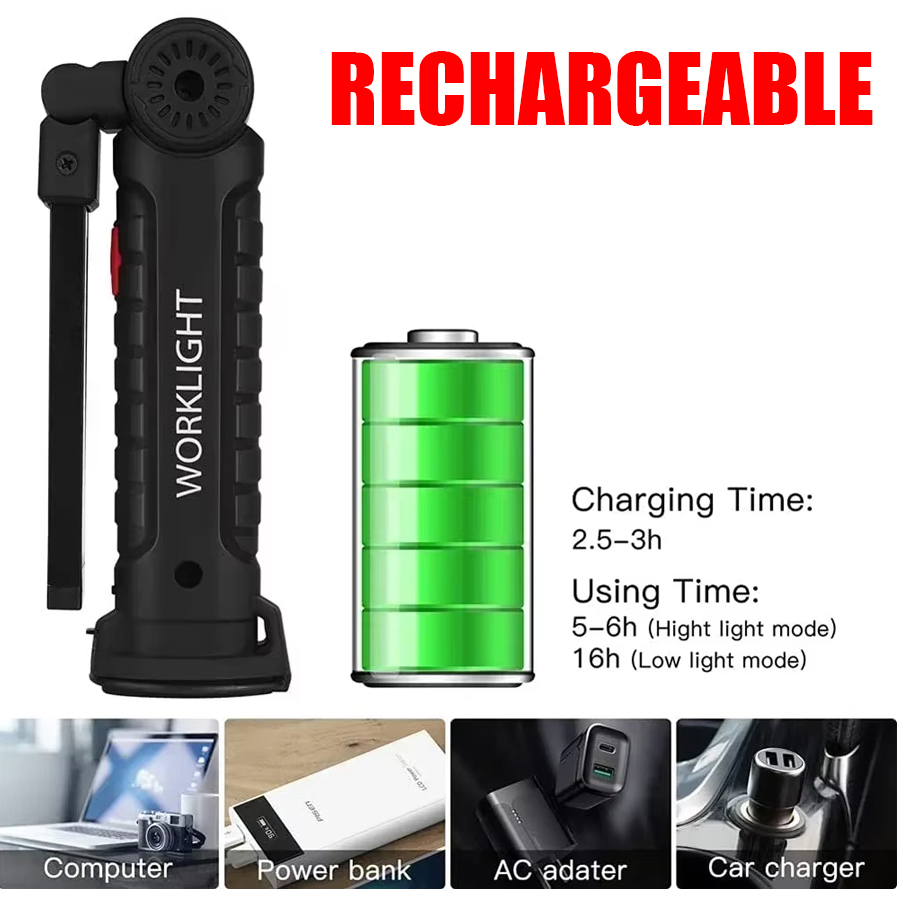 Portable LED Flashlight with M - Outdoor Lighting Lowes avaliação e preço