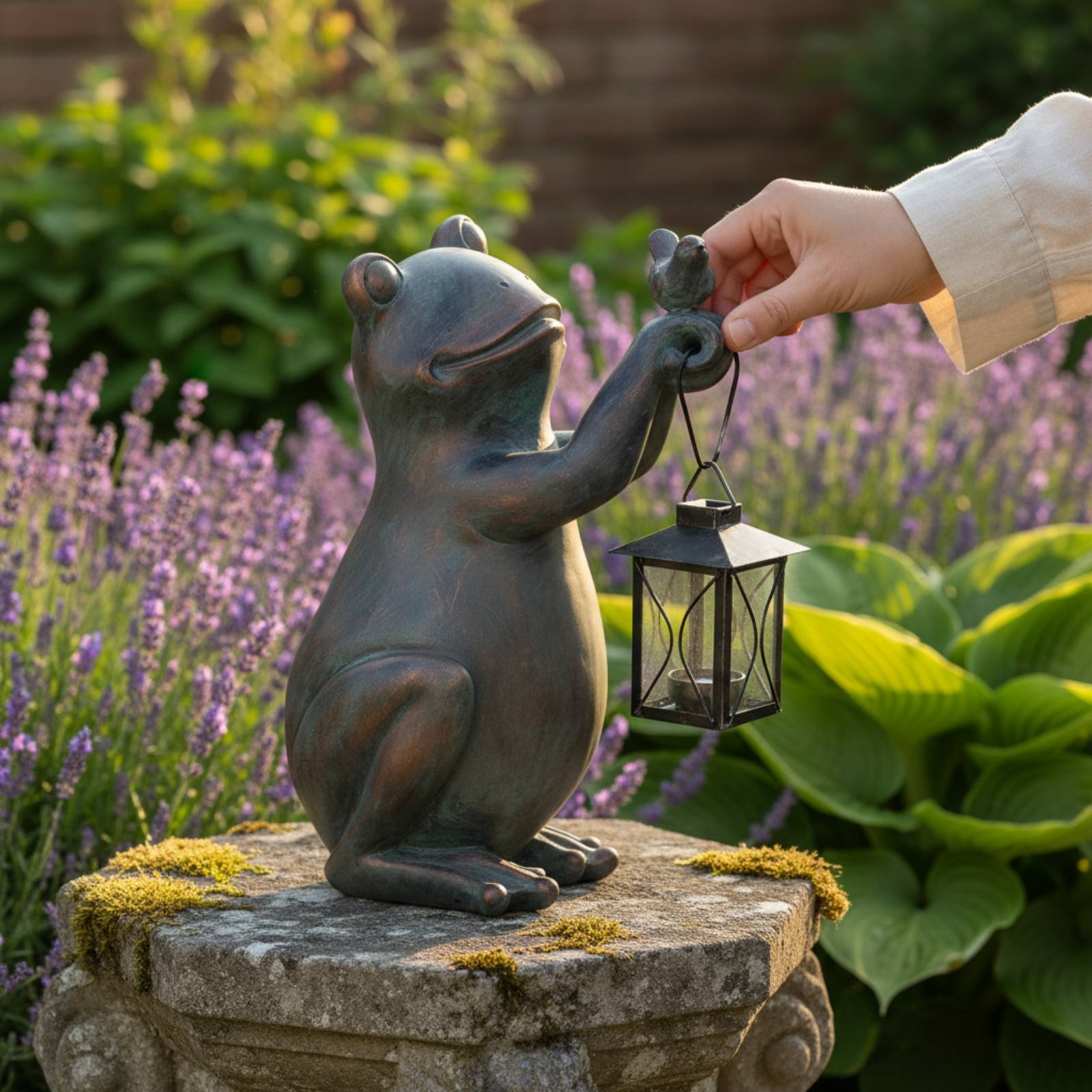 Frog Solar Garden Light Hand-P - Outdoor Lighting Design avaliação e preço