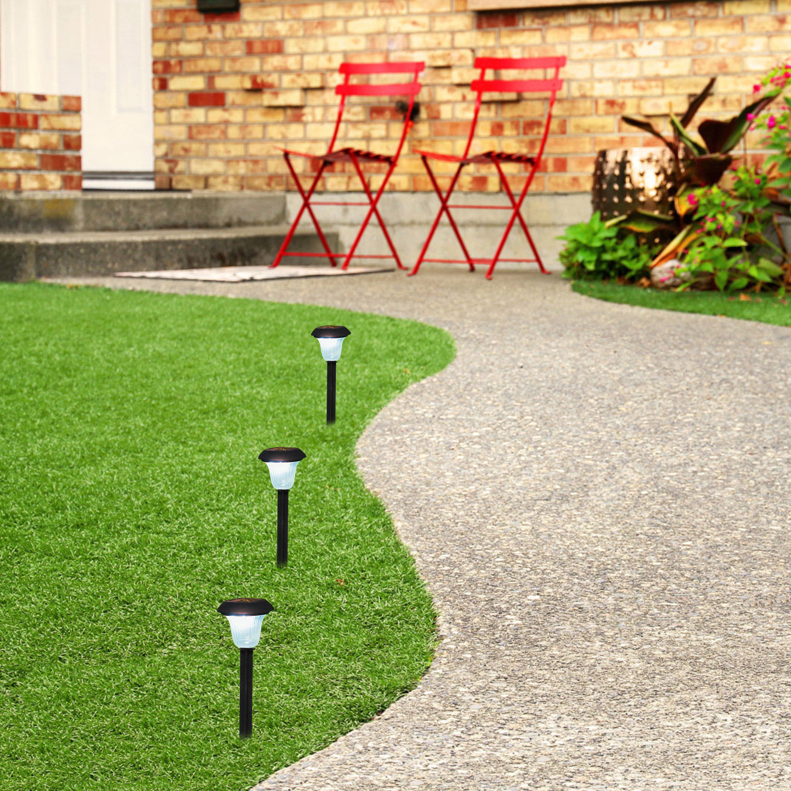 10Pcs Lawn Light Accessories P - Outdoor Lighting Yard Stakes avaliação e preço