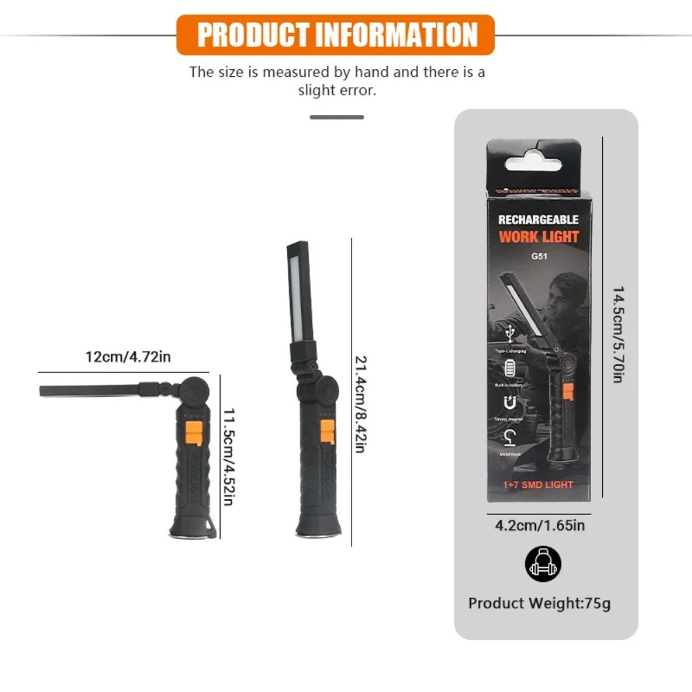 Portable COB LED Flashlight US - Outdoor Lighting Lowes avaliação e preço
