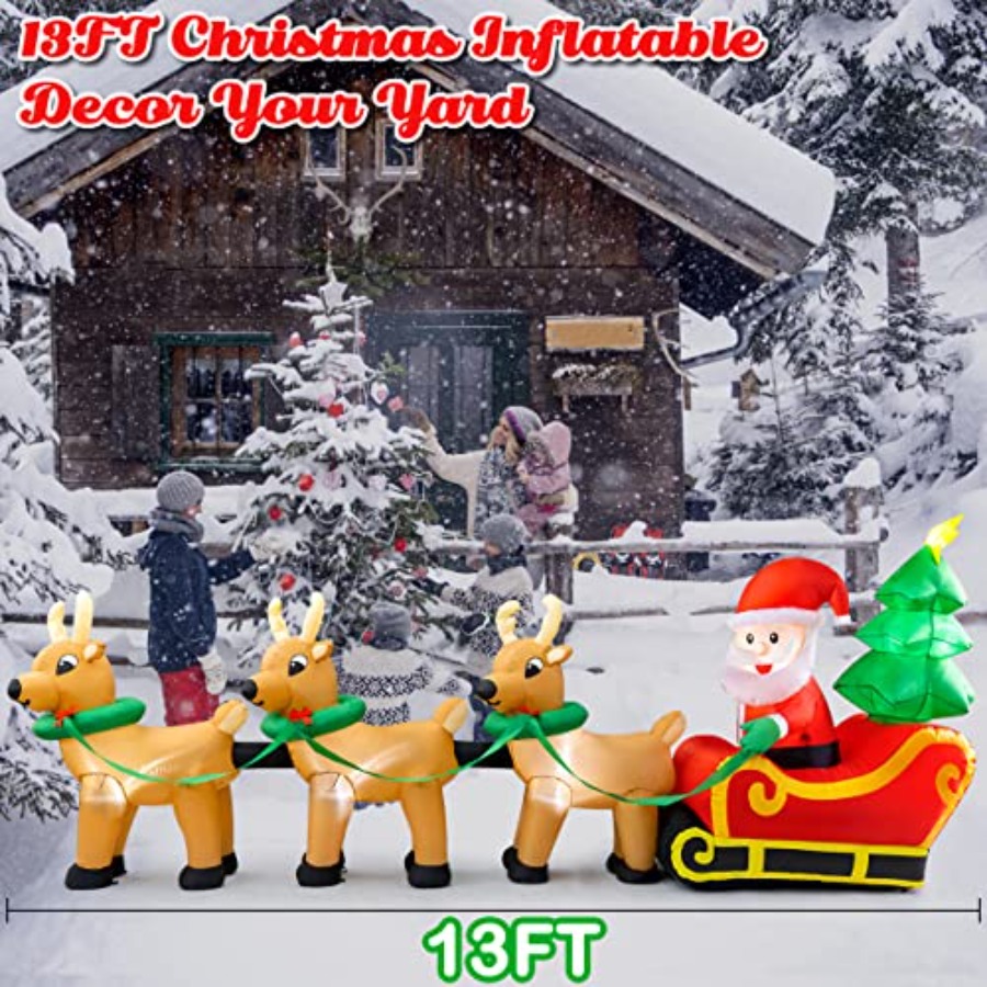 Outdoor Christmas inflatables  - Outdoor Lighting On Trees avaliação e preço