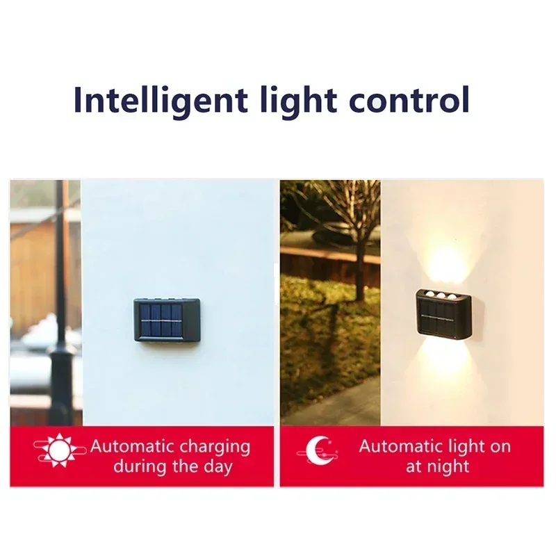 COB Solar Wall Lamp Outdoor Wa - Outdoor Lighting Lamps avaliação e preço