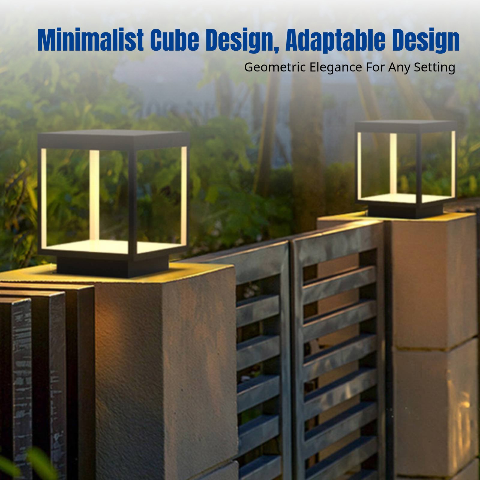 Outdoor Post Cap Light, Waterp - Outdoor Lighting Garden avaliação e preço