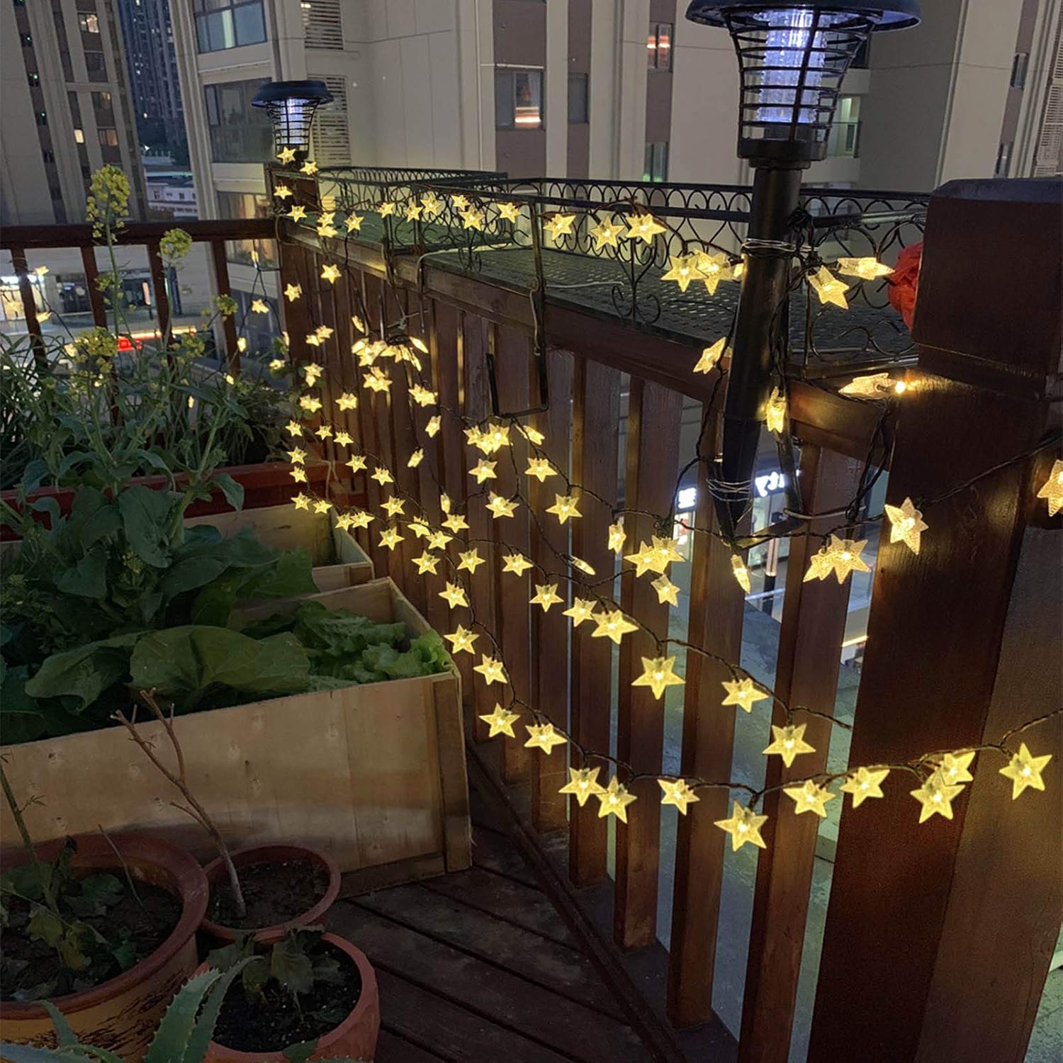 50ft 120 LED Solar Star Fairy  - Outdoor Lighting Garden avaliação e preço