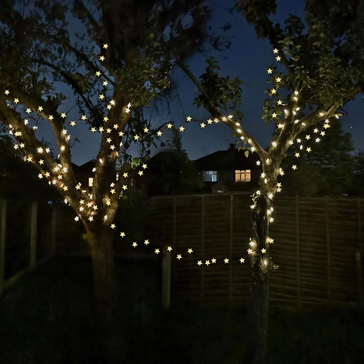 50ft 120 LED Solar Star Fairy  - Outdoor Lighting Garden avaliação e preço