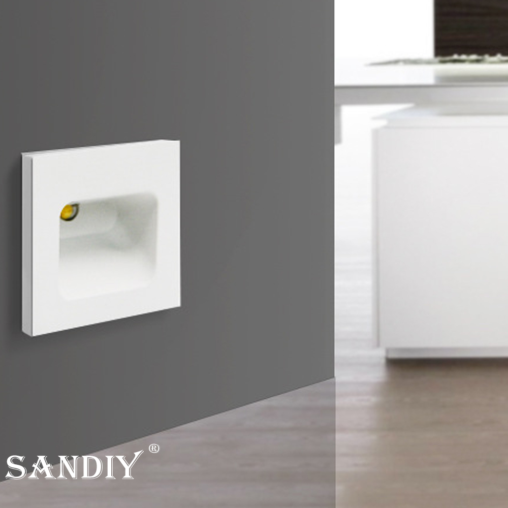 SANDIY Embedded Stair Light Wh - Outdoor Lighting Timer Switch avaliação e preço