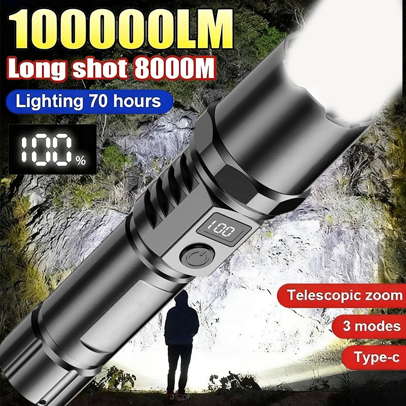 Powerful Led Handheld Flashlig - Outdoor Lighting Lowes avaliação e preço