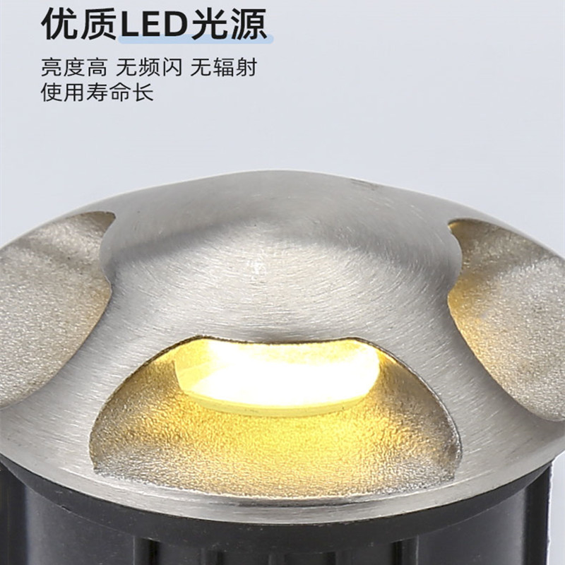 Garden floor light outdoor wat - Outdoor Lighting Garden avaliação e preço