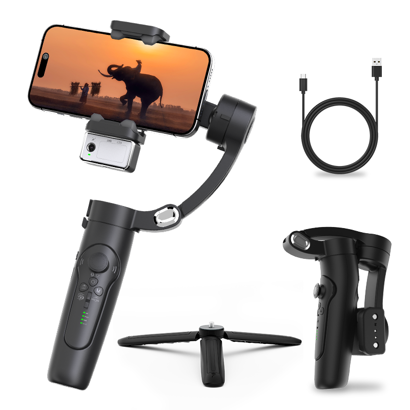 Outdoor 3 Axis Handheld Gimbal - Outdoor Lighting Video Shooting avaliação e preço
