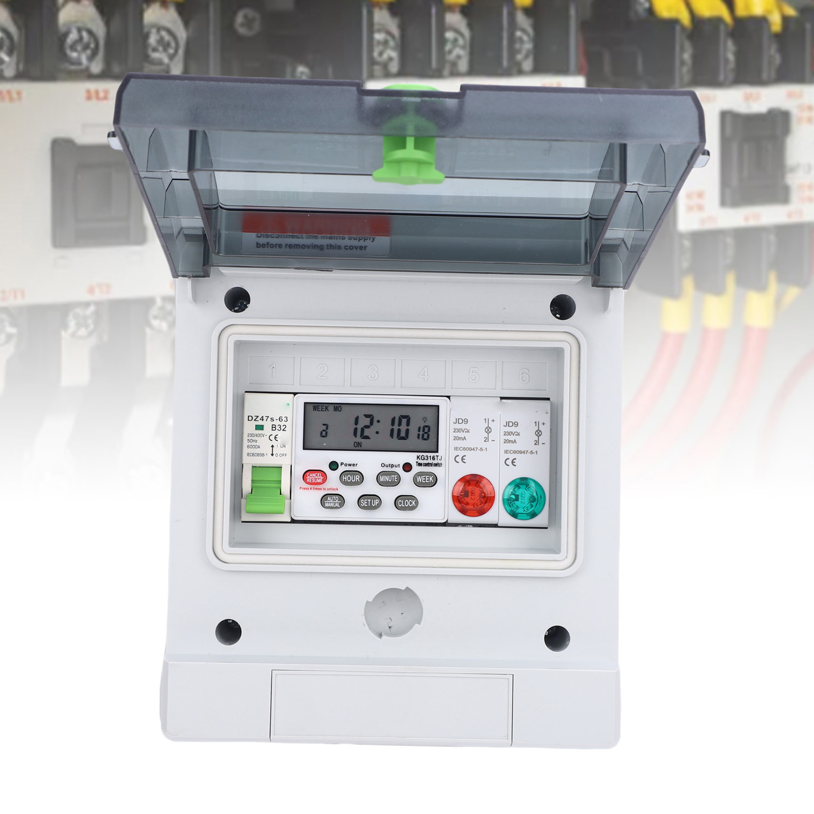 Outdoor Water Proof Distributi - Outdoor Lighting Timer Switch avaliação e preço