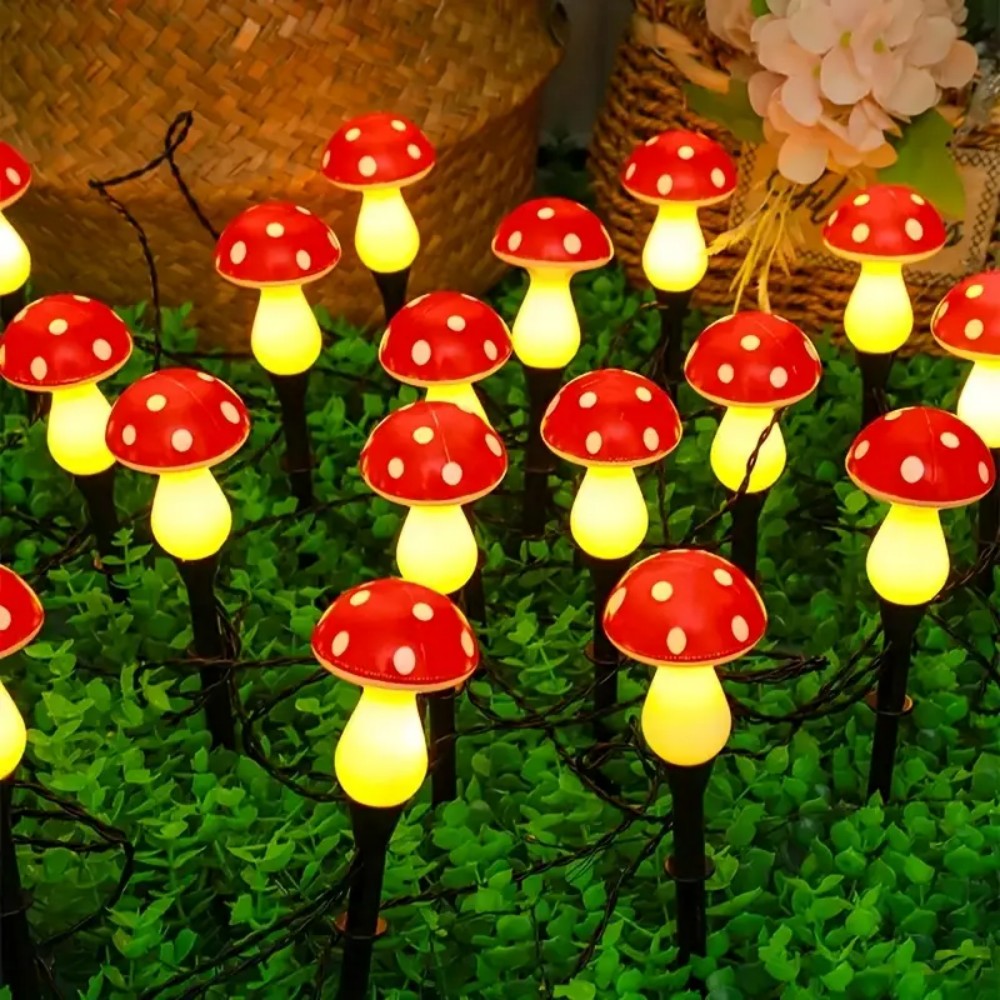 5M10LED/8M20LED Solar Powered  - Outdoor Lighting Yard Stakes avaliação e preço