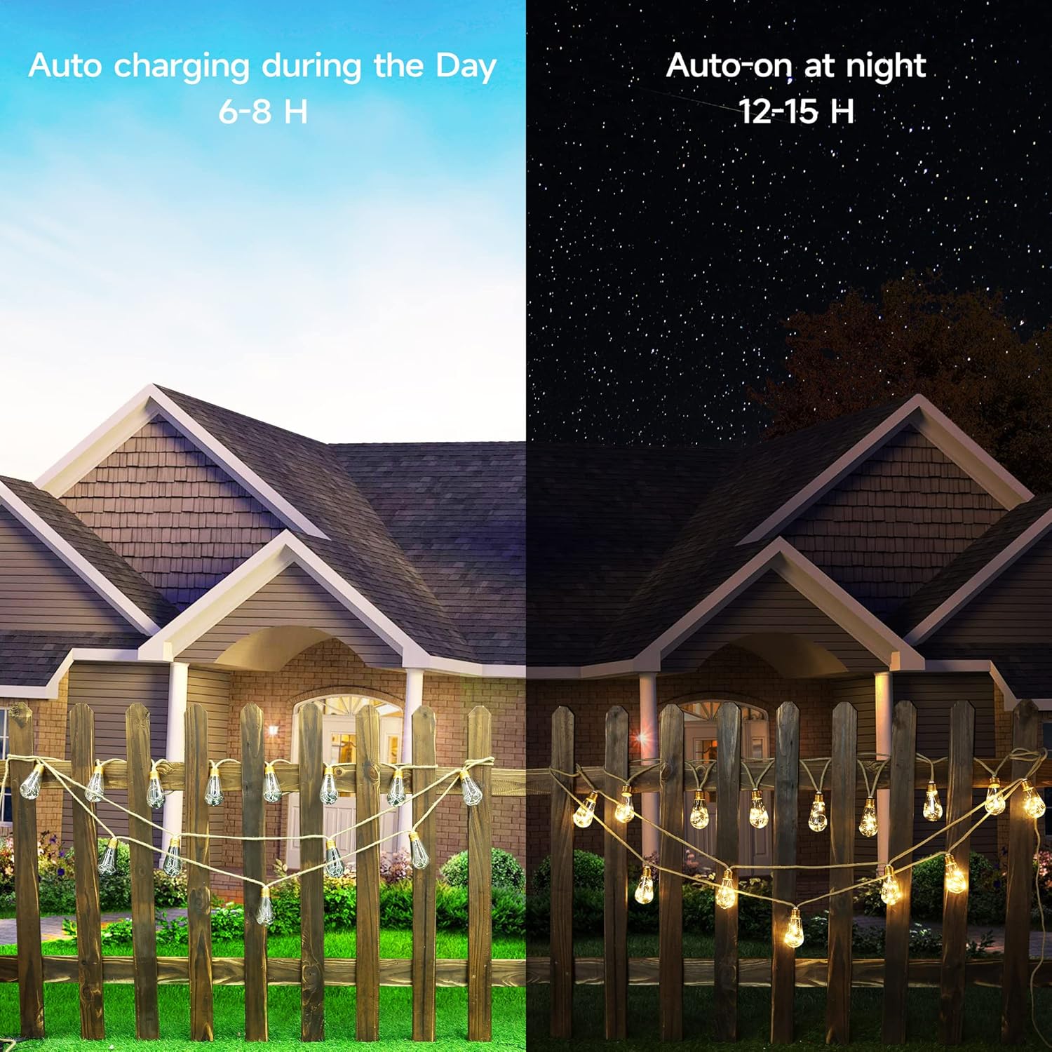 Solar Outdoor String Lights 20 - Outdoor Lighting Garden avaliação e preço