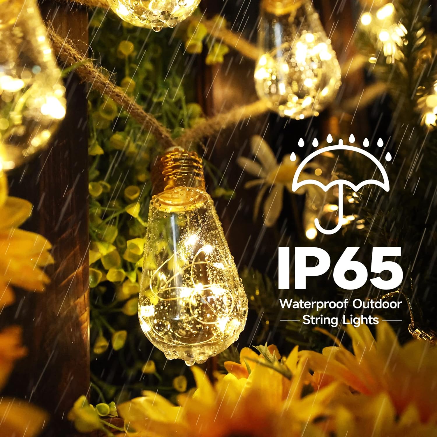 Solar Outdoor String Lights 20 - Outdoor Lighting Garden avaliação e preço