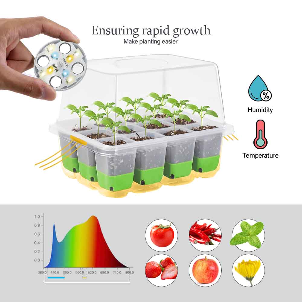 LED Grow Light Seedling Starte - Outdoor Lighting Box avaliação e preço