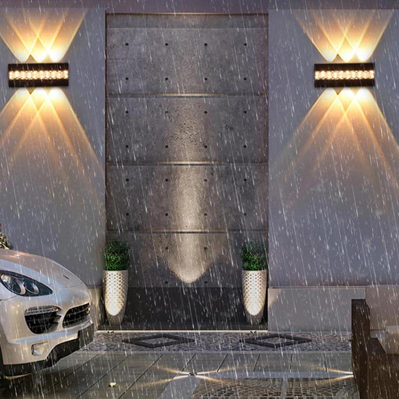 Outdoor Waterproof Wall Light  - Outdoor Lighting Lamps avaliação e preço