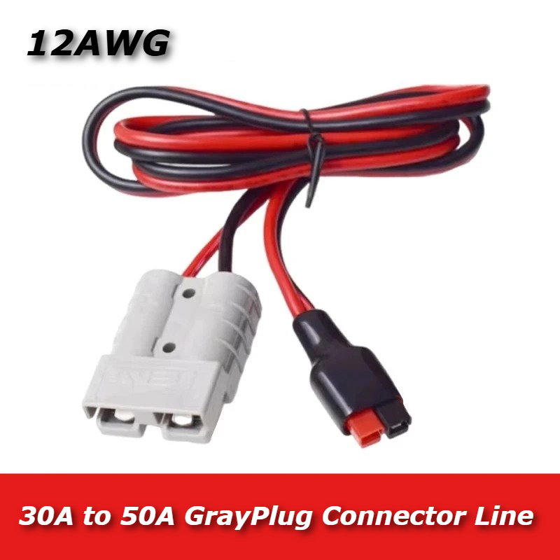 30A/45A to 50A GrayPlug Connec - Outdoor Lighting Extension Cable avaliação e preço