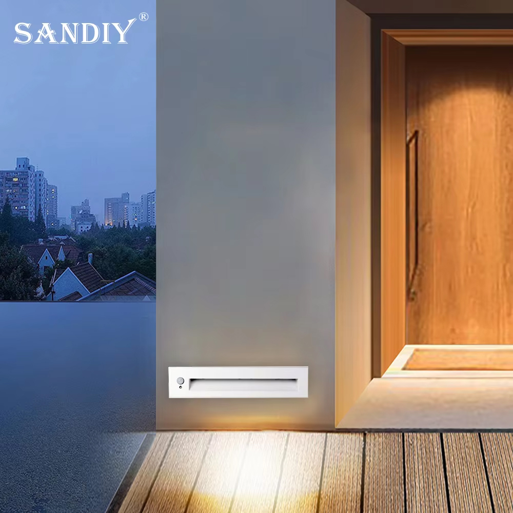SANDIY Recessed Stair Lights M - Outdoor Lighting Timer Switch avaliação e preço