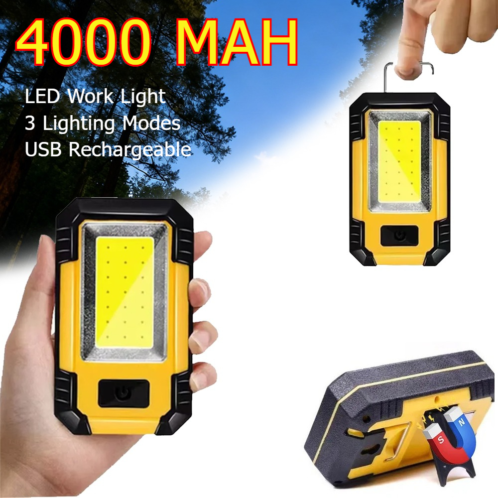 Rechargeable 4000MaH Work Ligh - Outdoor Lighting Lowes avaliação e preço