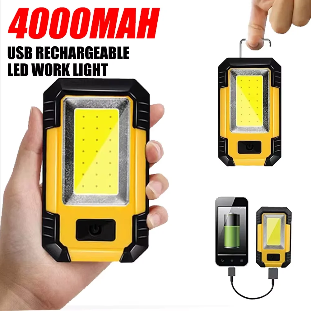 Rechargeable 4000MaH Work Ligh - Outdoor Lighting Lowes avaliação e preço