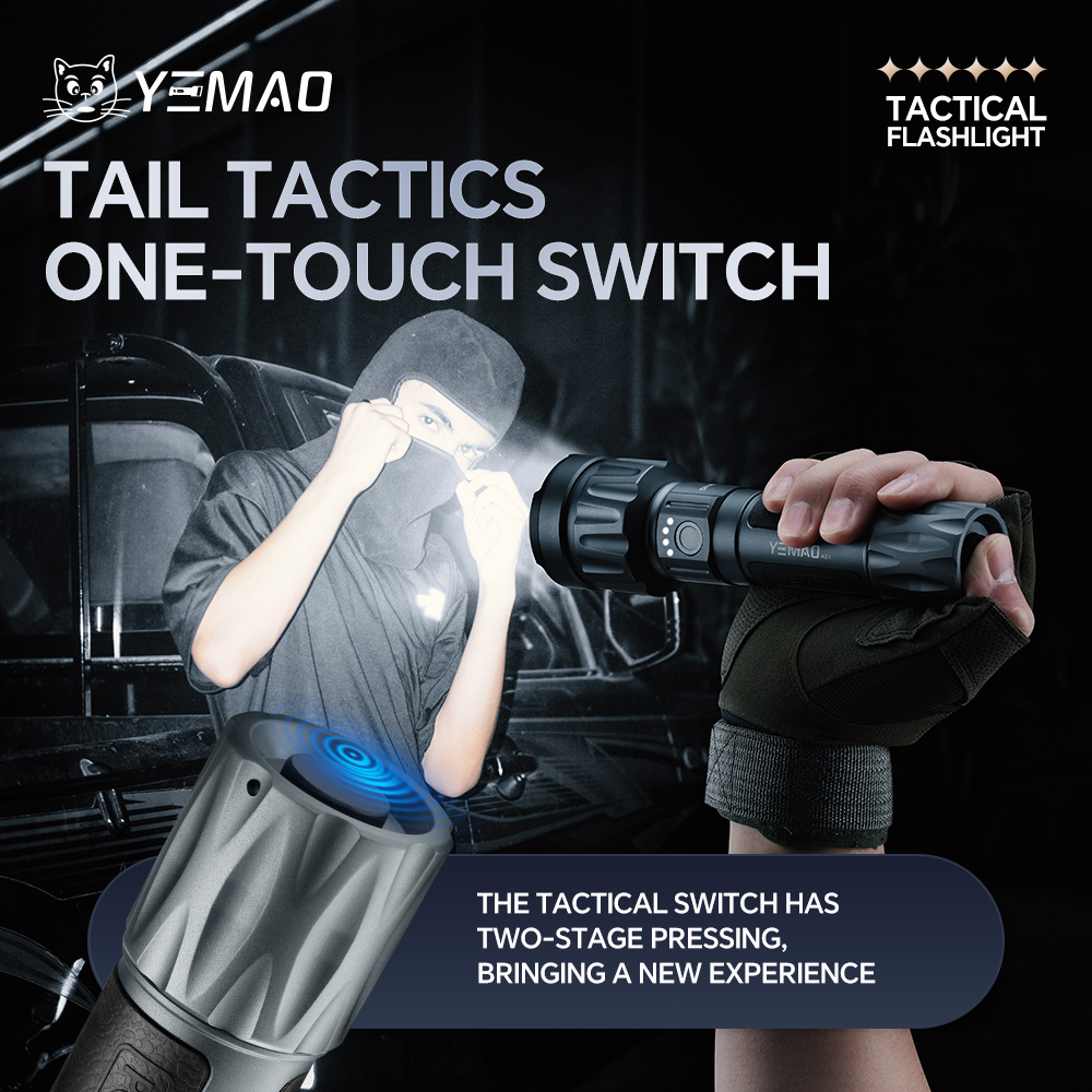 YEMAO-A81 6210LM Flashlight, U - Outdoor Lighting Lowes avaliação e preço