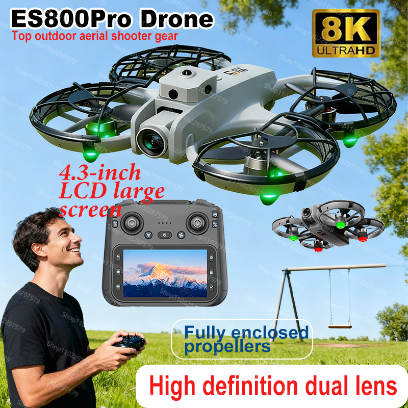 New ES800Pro Drone WIFI GPS 8K - Outdoor Lighting On Trees avaliação e preço