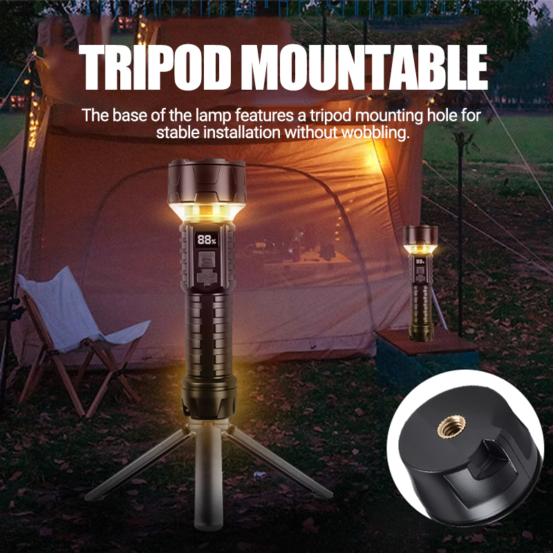 COB LED Flashlight Rechargeabl - Outdoor Lighting Lowes avaliação e preço