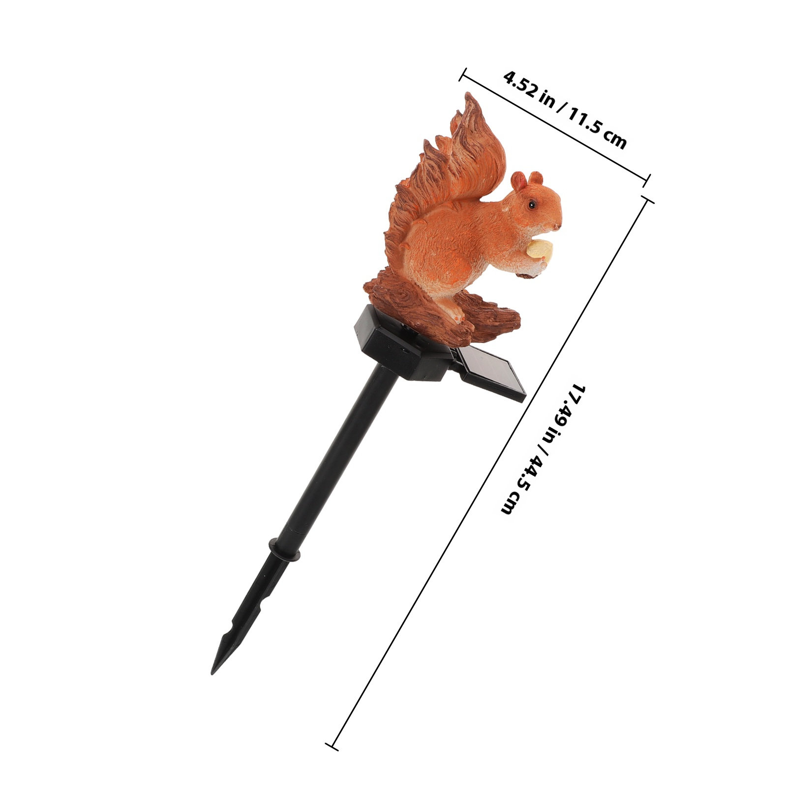 Squirrel Powered Lamp Outdoor  - Outdoor Lighting Yard Stakes avaliação e preço