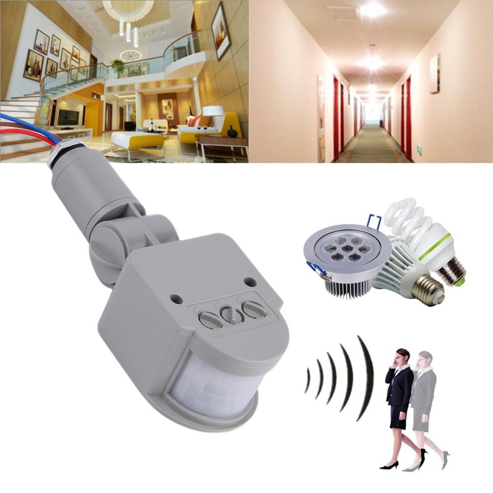 Hot Motion Sensor 220V 12V Mot - Outdoor Lighting Timer Switch avaliação e preço