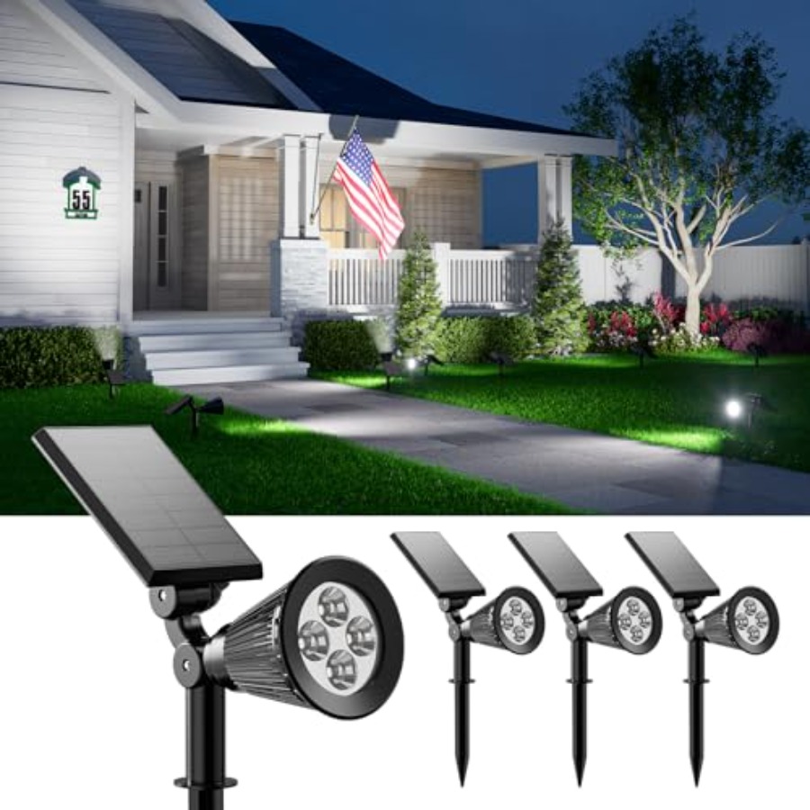 Solar Spotlights Outdoor Water - Outdoor Lighting And Landscape avaliação e preço