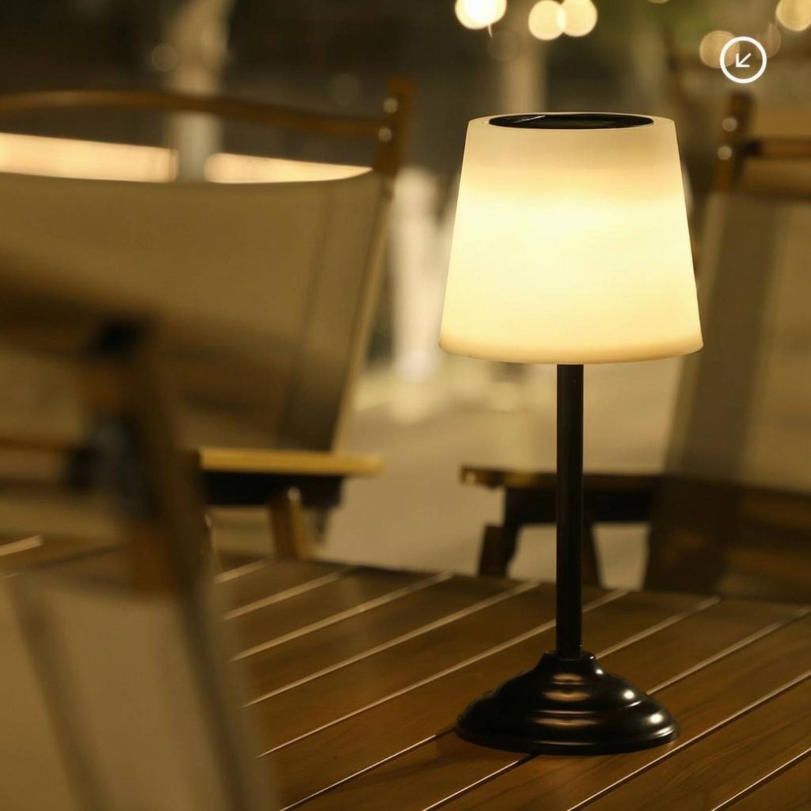 Solar Table Lamp LED Solar Pow - Outdoor Lighting Lamps avaliação e preço