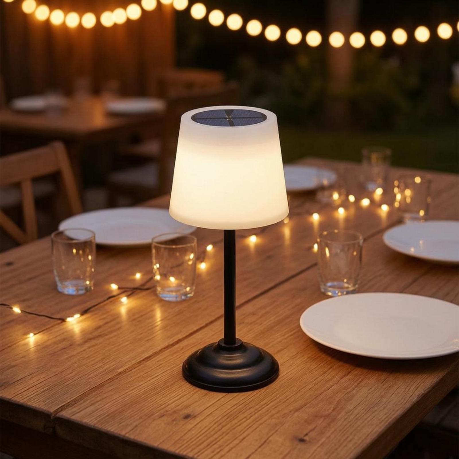 Solar Table Lamp LED Solar Pow - Outdoor Lighting Lamps avaliação e preço