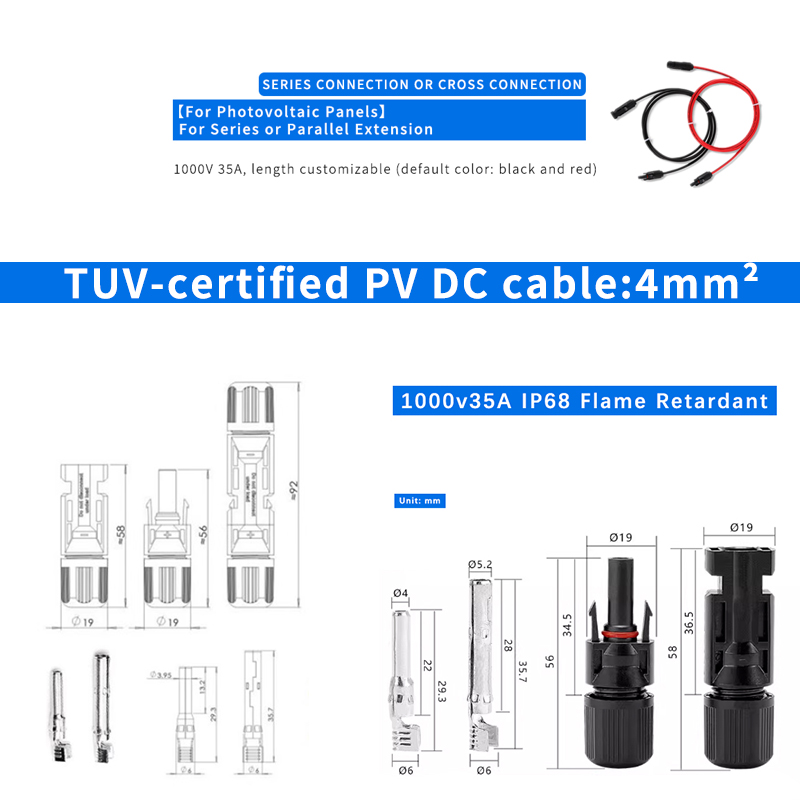 1 Pair of Red and Black Double - Outdoor Lighting Extension Cable avaliação e preço