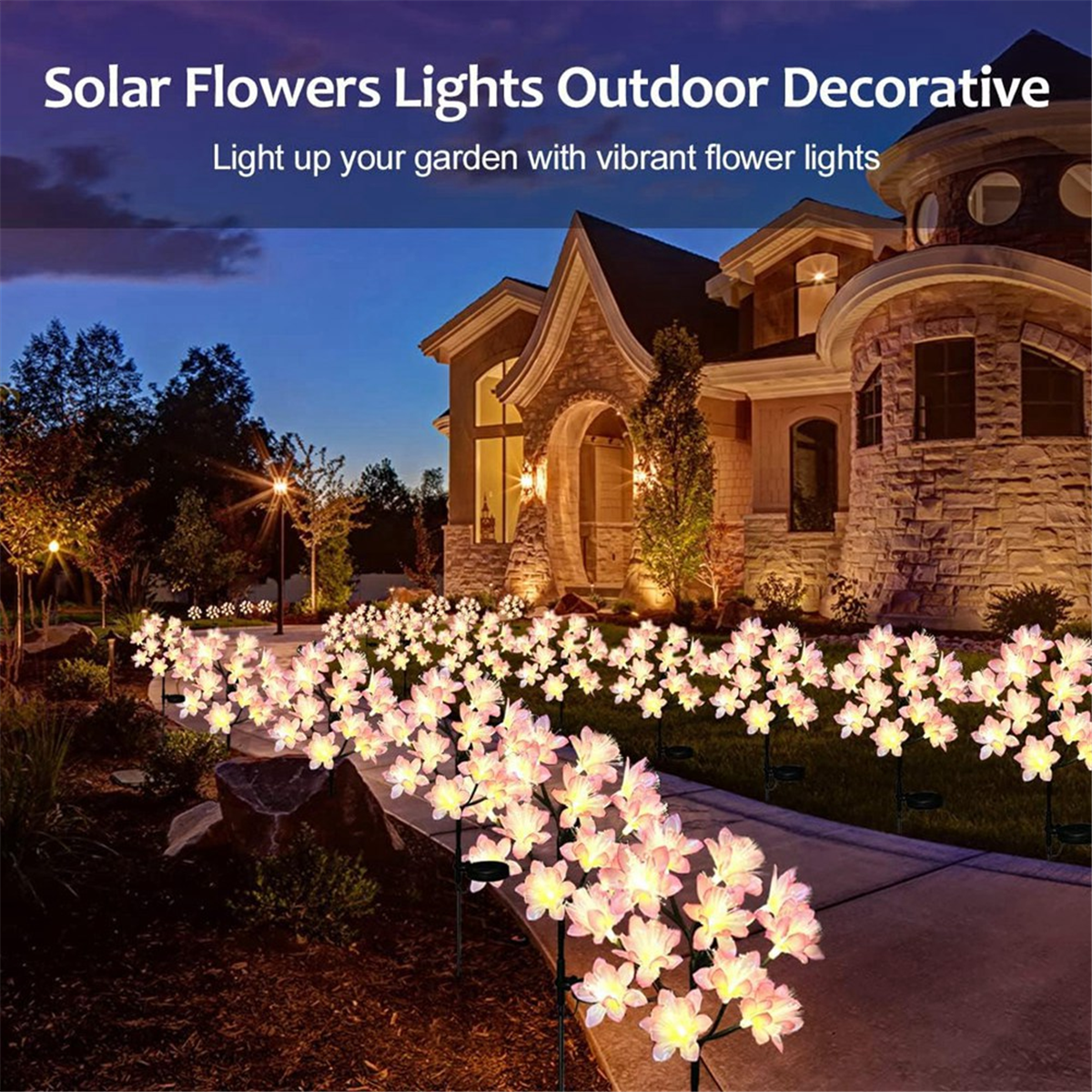 ABLG Solar Lights Garden Ornam - Outdoor Lighting And Landscape avaliação e preço