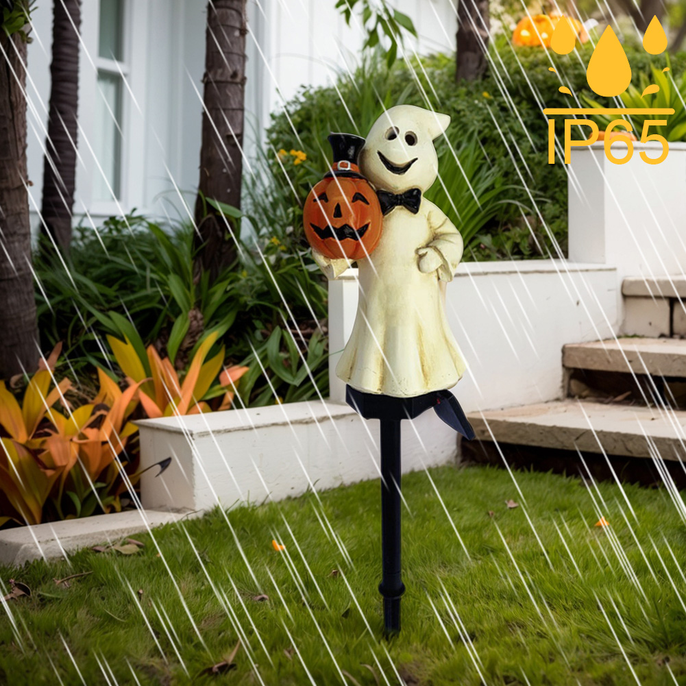 Outdoor Halloween Ghosts Pathw - Outdoor Lighting Yard Stakes avaliação e preço