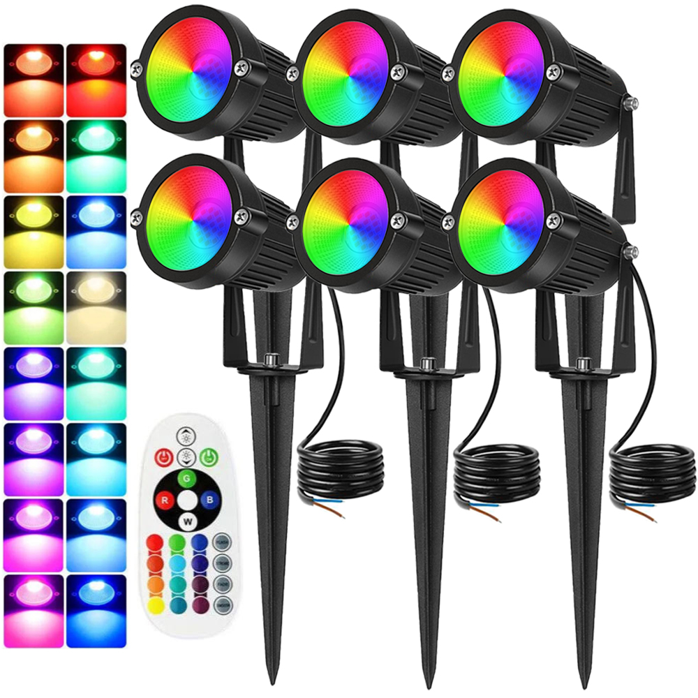 RGBW Landscape Lighting 10W wi - Outdoor Lighting And Landscape avaliação e preço