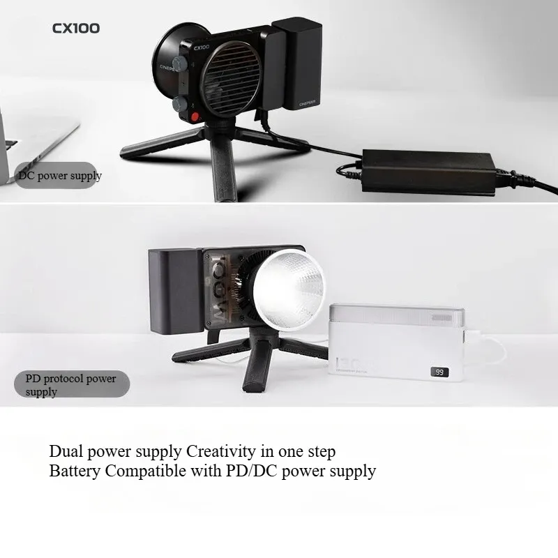 CINEPEER CX100 100W Profession - Outdoor Lighting Video Shooting avaliação e preço