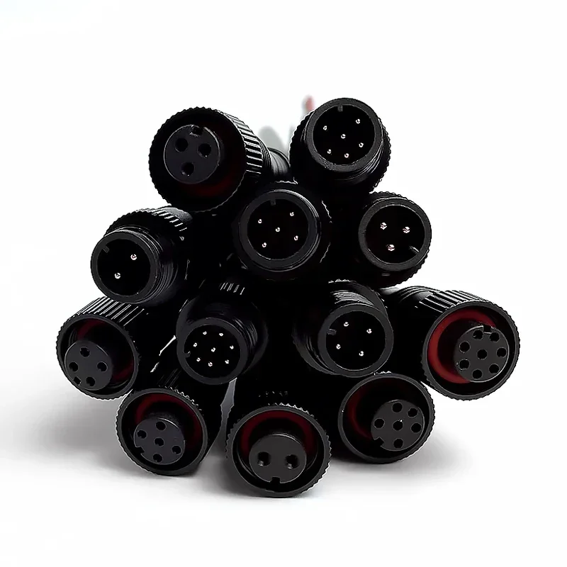 5/20Pcs M12 Small Metal Head W - Outdoor Lighting Extension Cable avaliação e preço