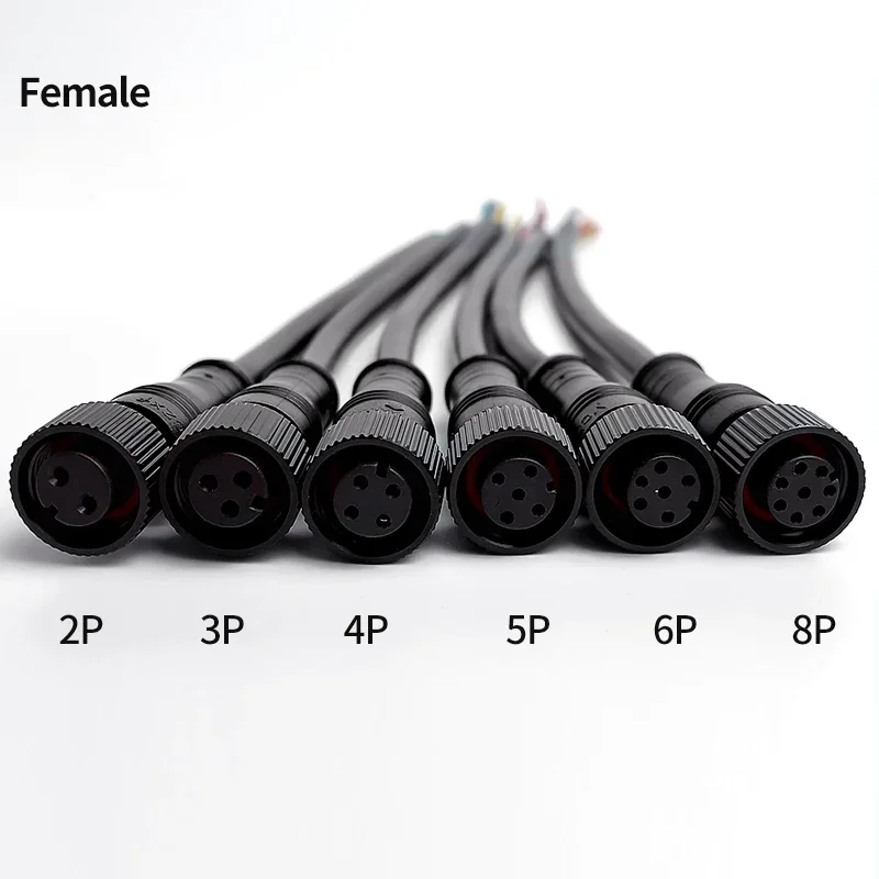 5/20Pcs M12 Small Metal Head W - Outdoor Lighting Extension Cable avaliação e preço